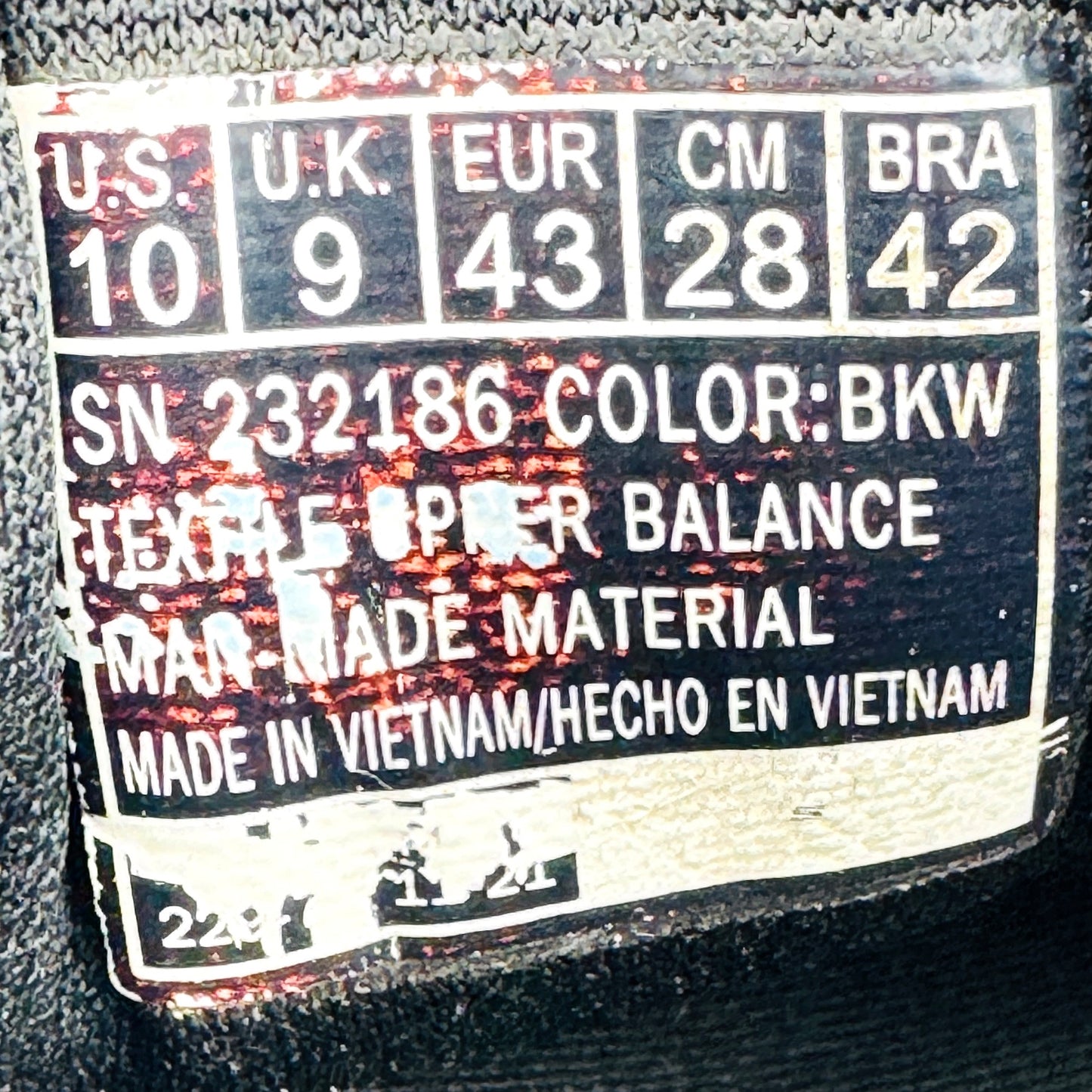 Skechers Summits - Louvin Sneakers (Size 43) - 232186 BKW