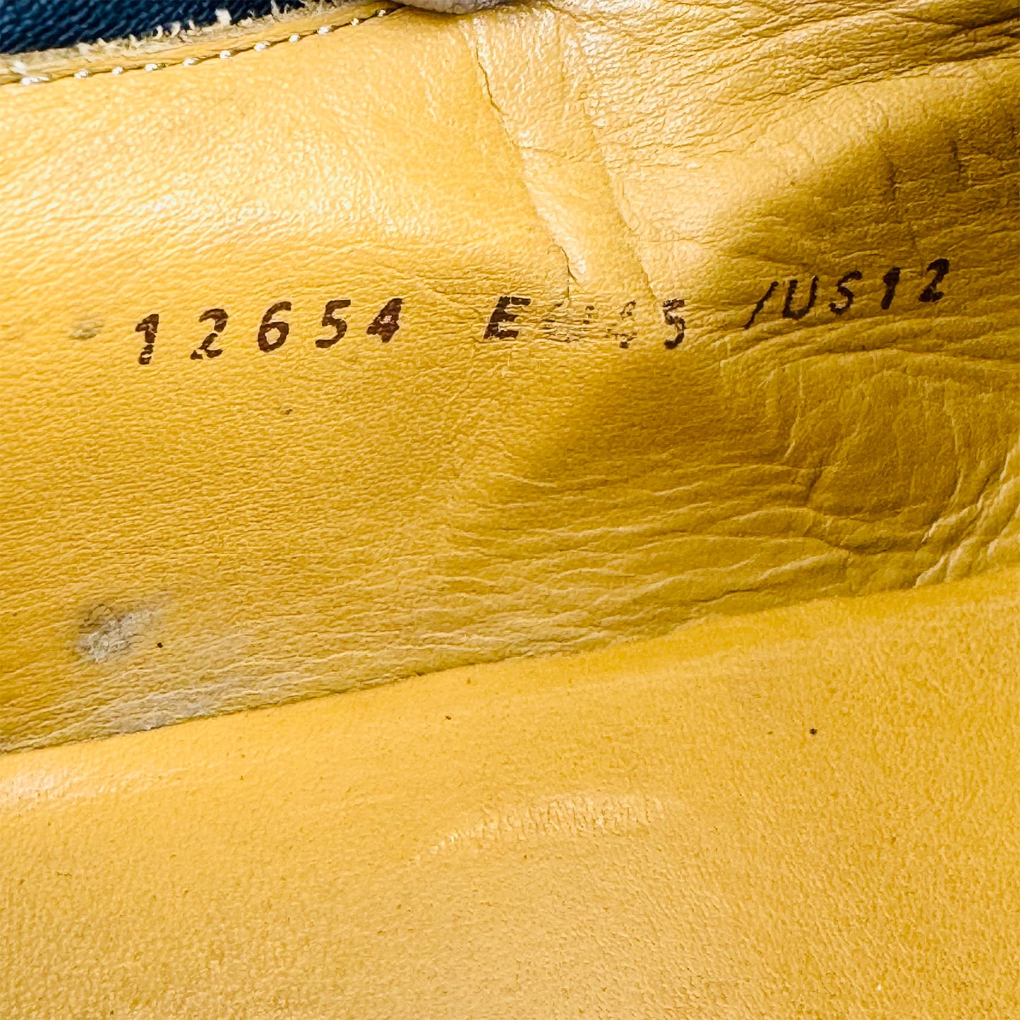 Magnanni Federico Leather Black Oxfords (Size 45/45.5) - 12654