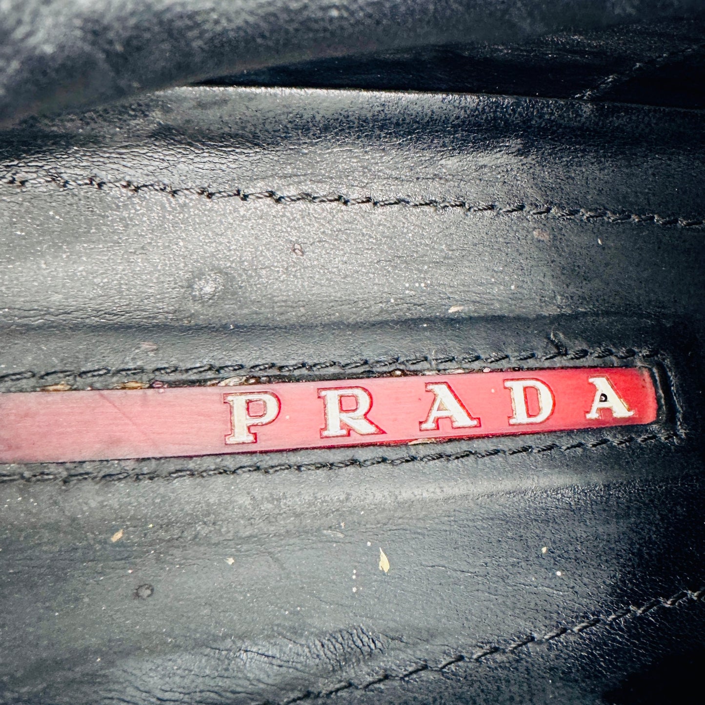 Prada Men's Nylon Spazzola Sneakers (Size 40.5/41)