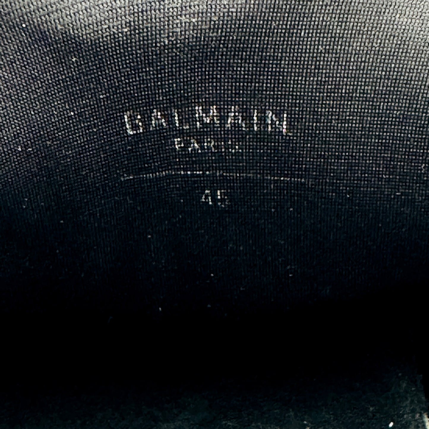 Balmain Paris Unicorn Black Shoes (Size 43/43.5)