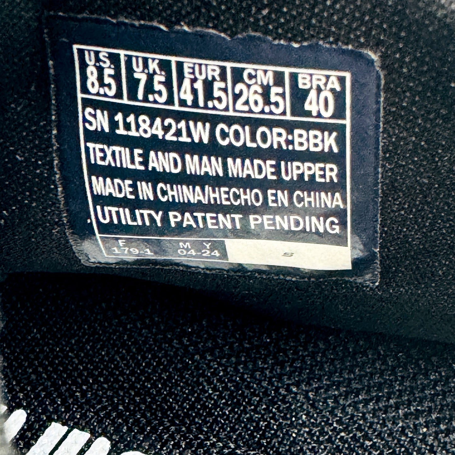 Skechers BOBS Sport B Flex Shoes (Size 41.5) - 118421W BBK