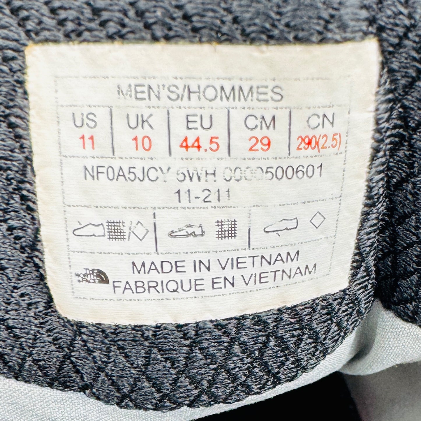 The North Face VECTIV Fastpack Shoes (Size 44.5) - NF0A5JCY