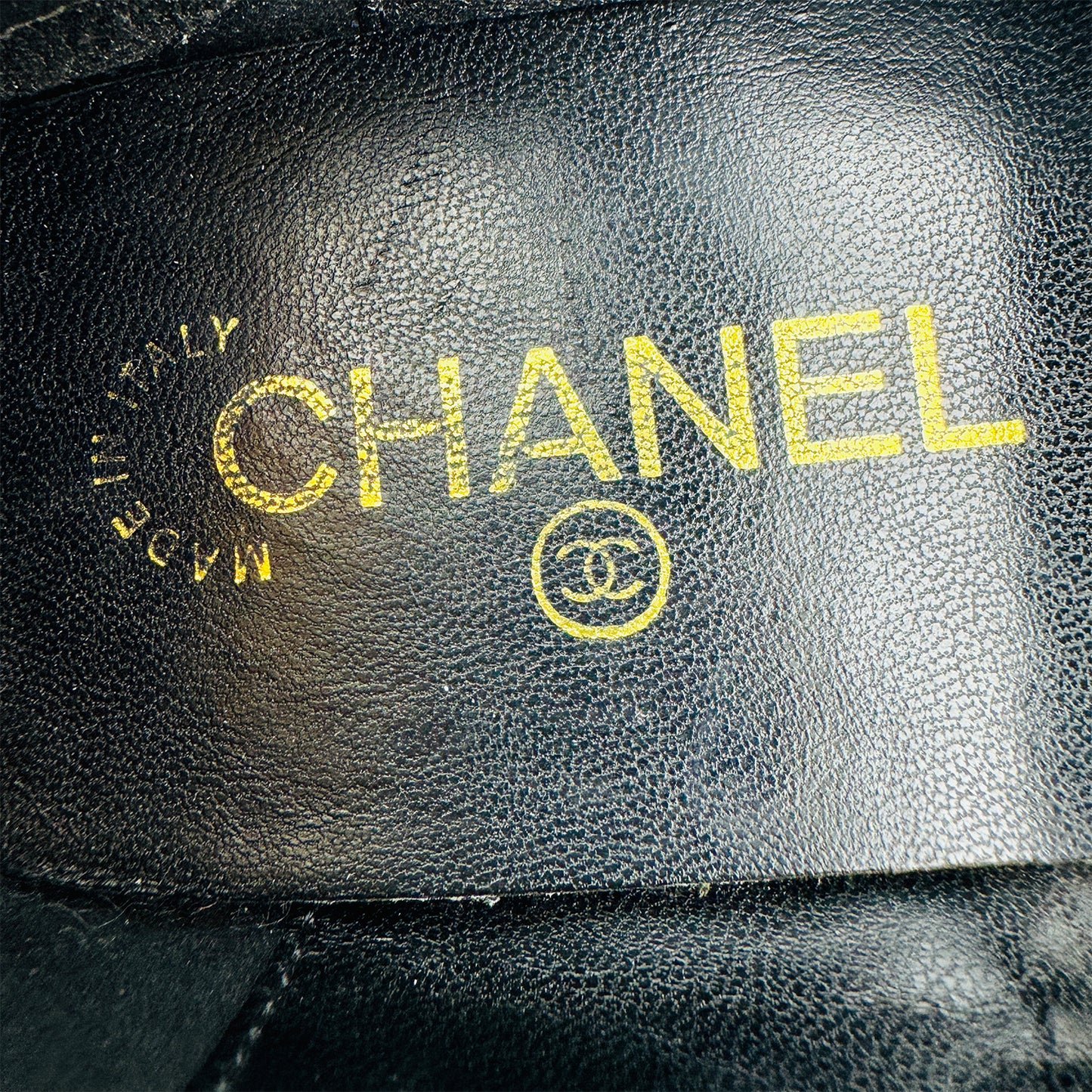 Chanel Mary Jane Black Ballet Flats (Size 35)