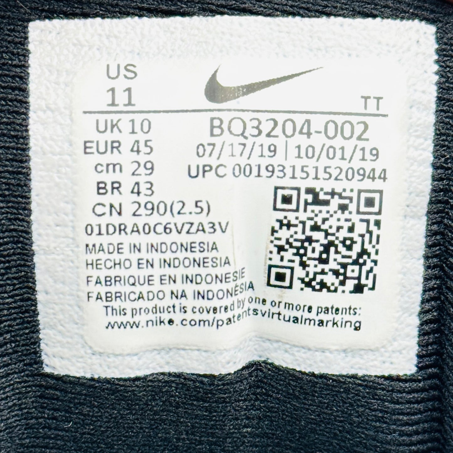 Nike Men's Revolution 5 Shoes (Size 45) - BQ3204-002