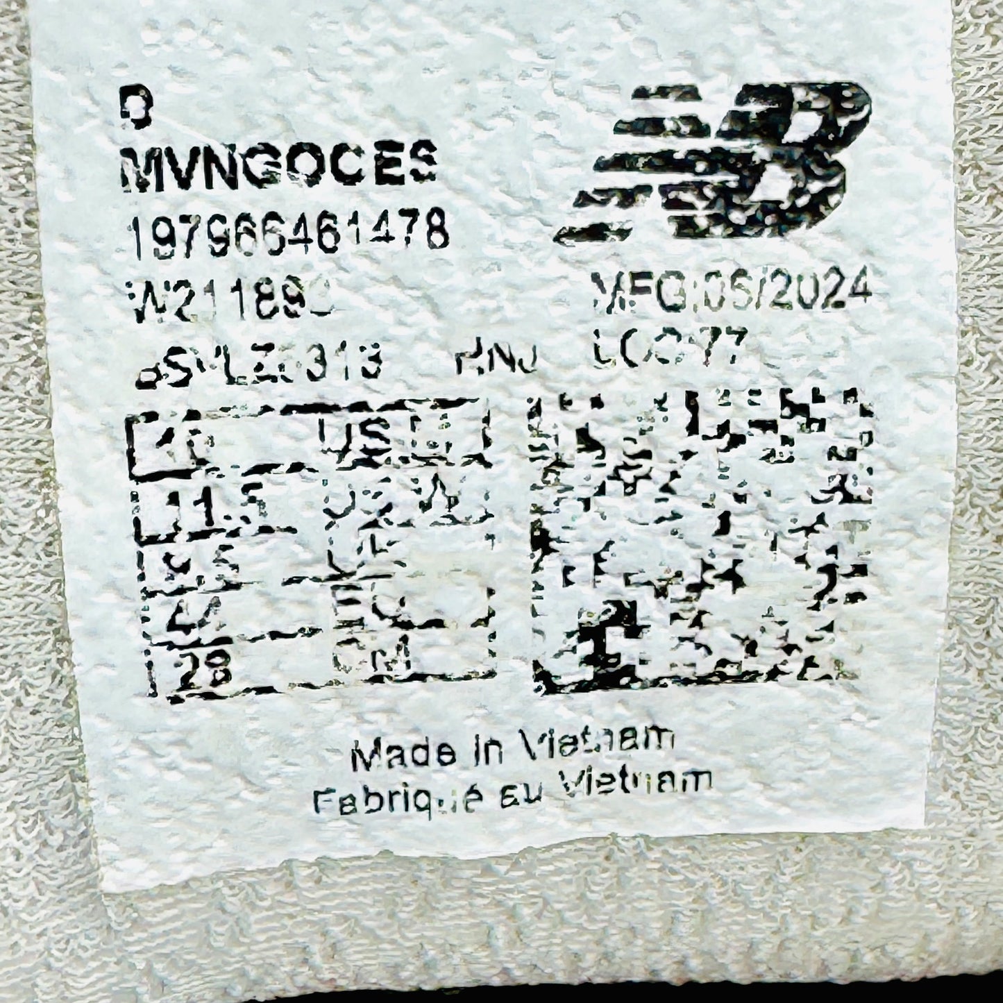 New Balance Fresh Foam X Vongo v6 Shoes (Size 44) - MVNGOCE6