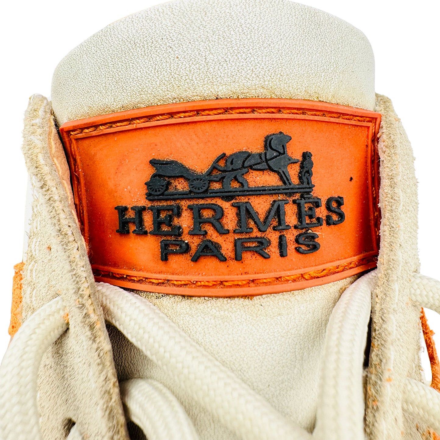 Hermes Boomerang Low‑Top Sneakers (Size 39/39.5)
