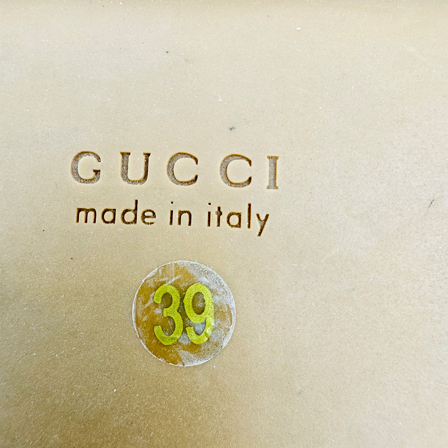 Gucci Angelina GG Supreme Platform Slides (Size 39)