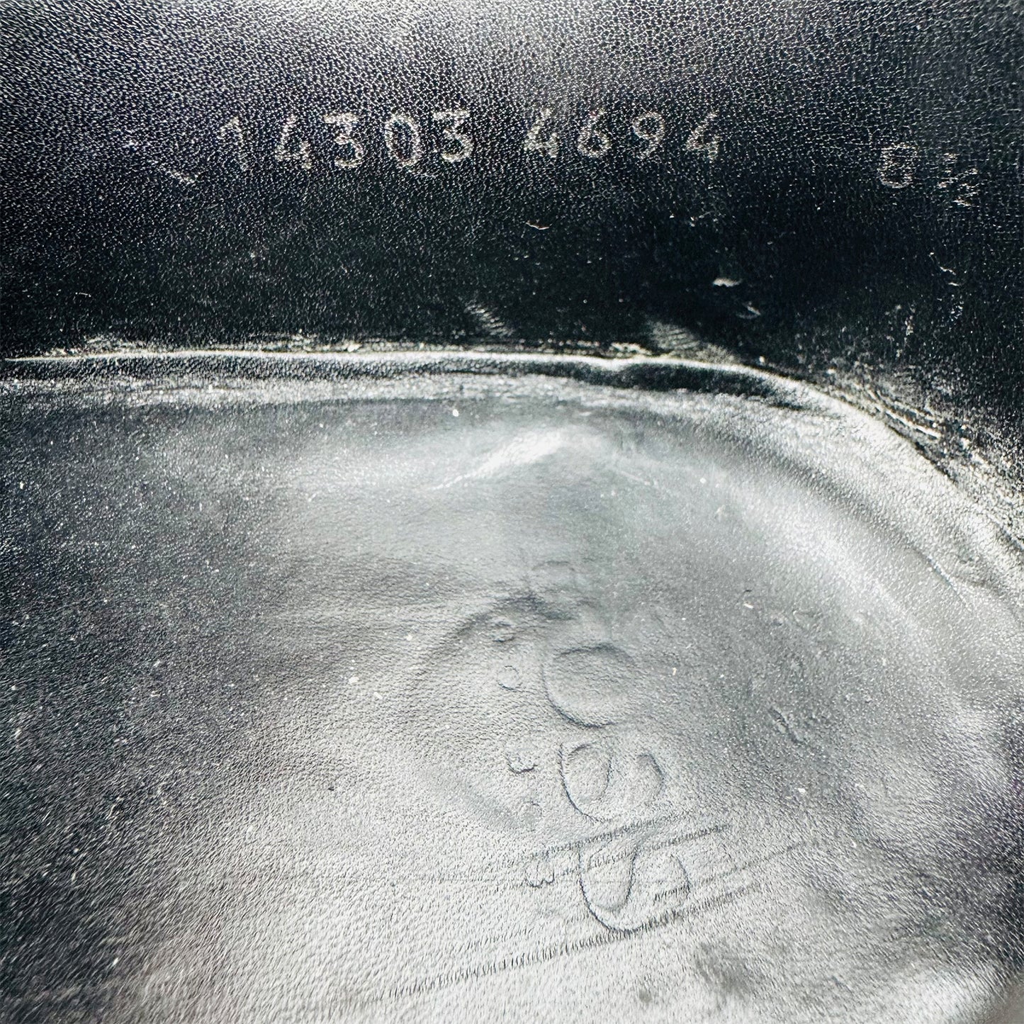 Hugo Boss Men's Black Leather Derby Shoes (Size 42.5/43)