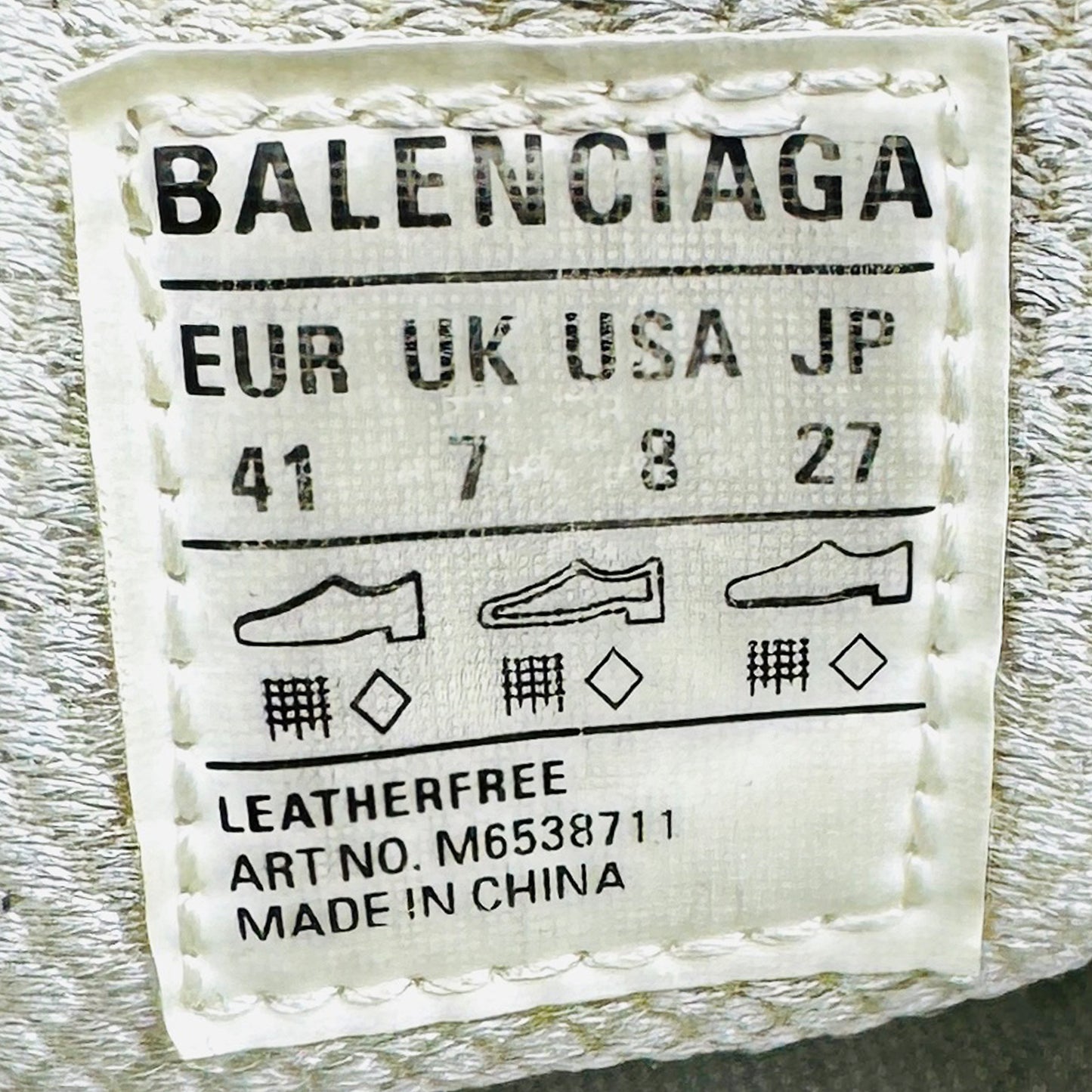 Balenciaga 3XL Beige Sneakers (Size 41) - M6538711