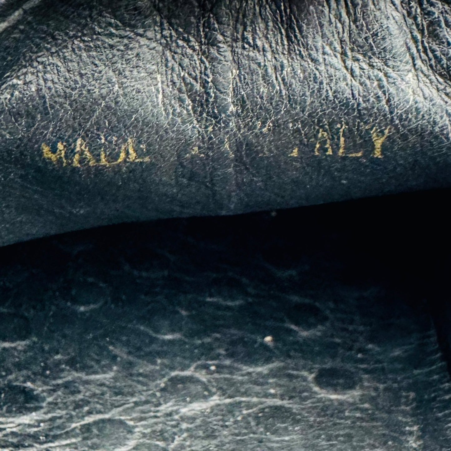 Gucci Men's GG Monogram Black Leather Loafer (Size 43/43.5)