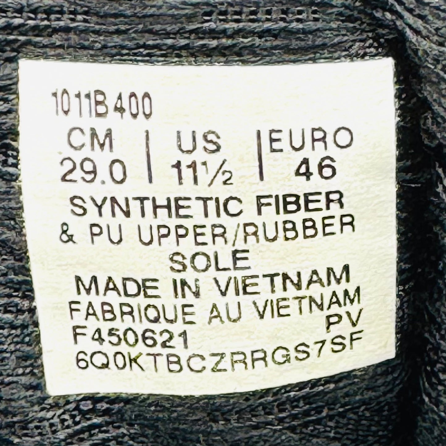 ASICS Gel-Saiun 'Black Pure Gold' Shoes (Size 46) - 1011B400-001