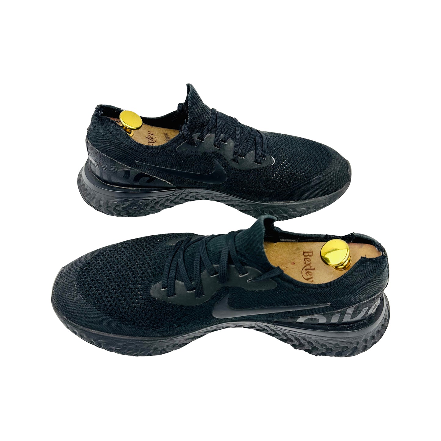 Nike Epic React Flyknit Triple Black Sneakers (Size 42.5/43)