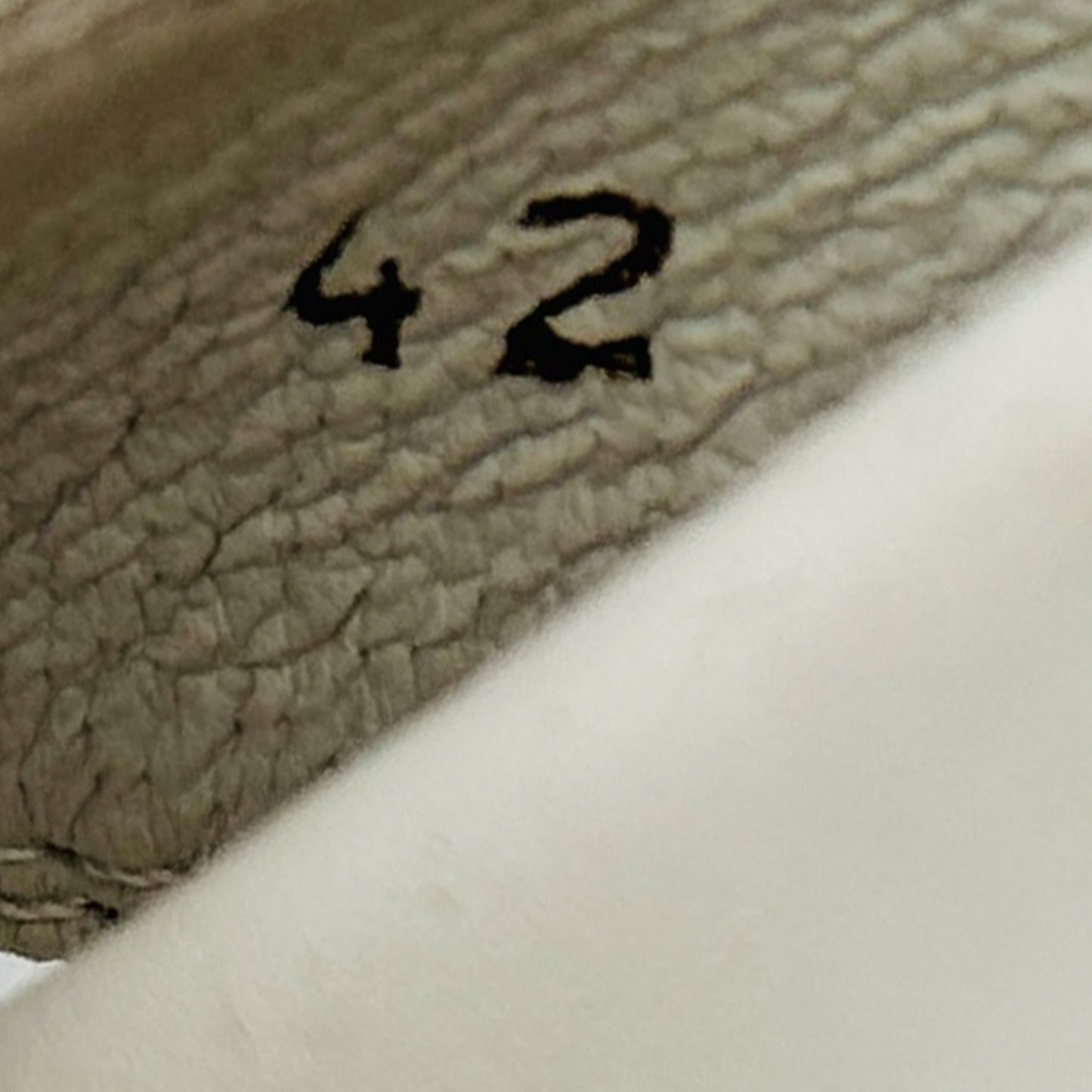 Moschino Lettering Logo Charm Leather White Slides (Size 41/42)