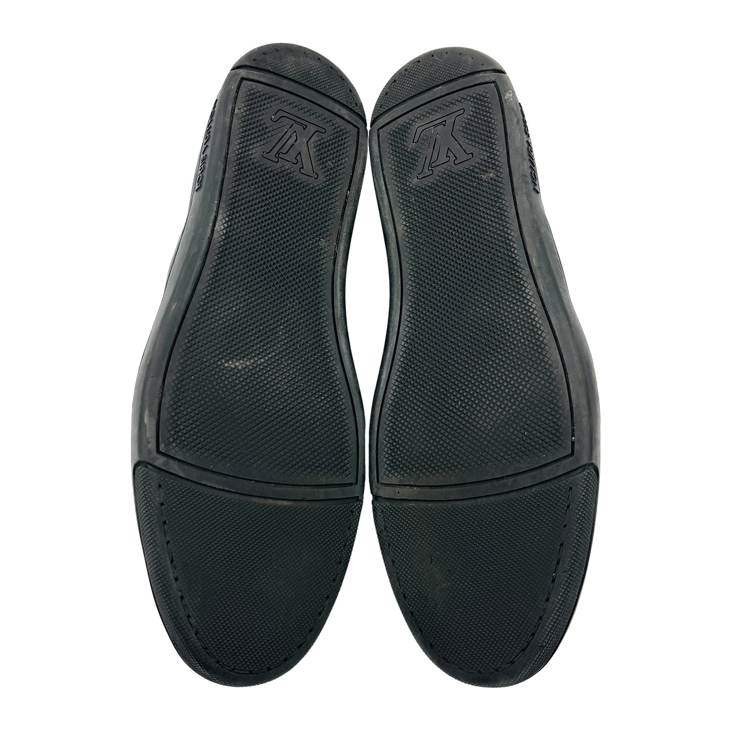 Louis Vuitton Men's Damier Graphite Strap Sneakers (Size 43.5/44)
