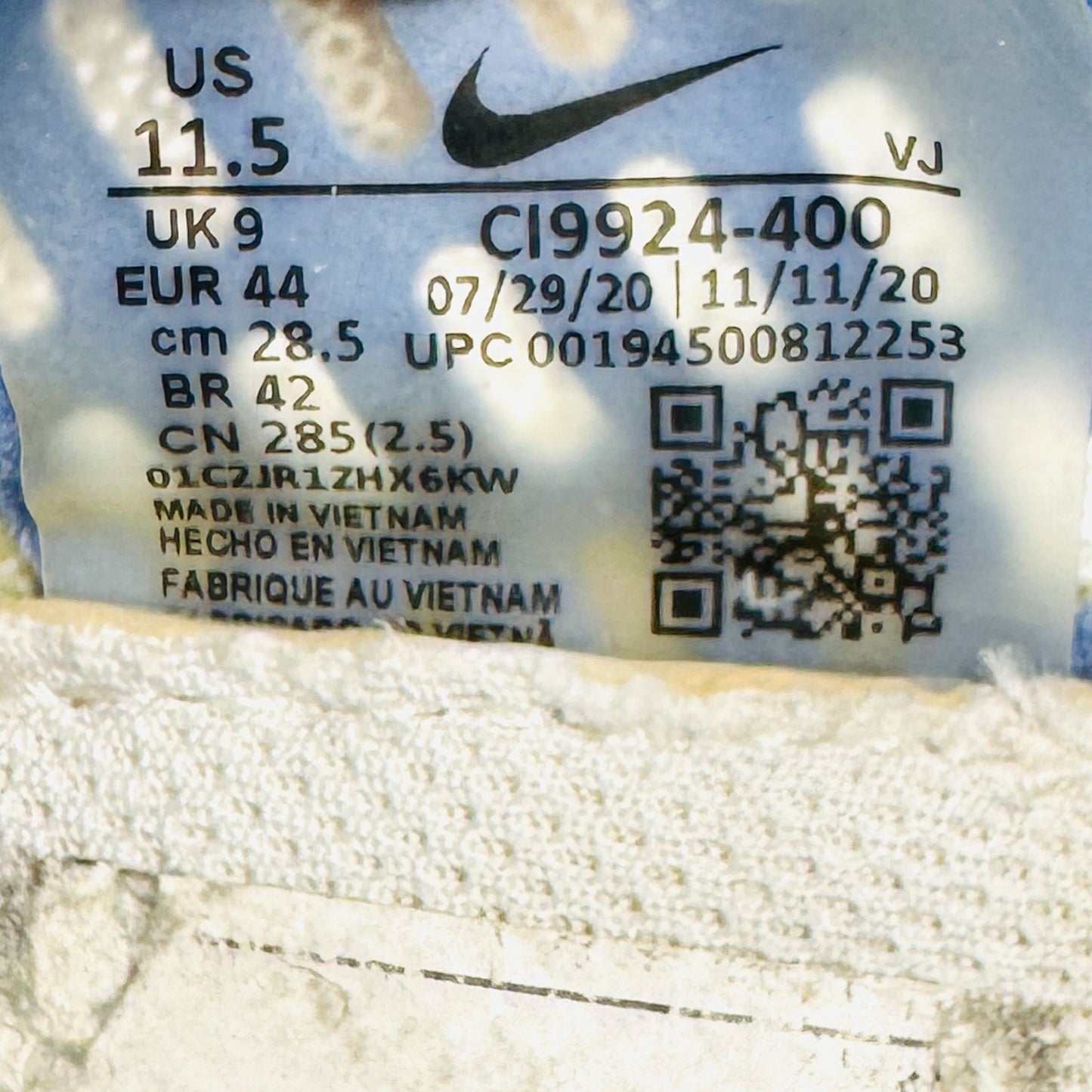 Nike Air Zoom Tempo NEXT% Shoes (Size 43.5/44) - CI9924-400