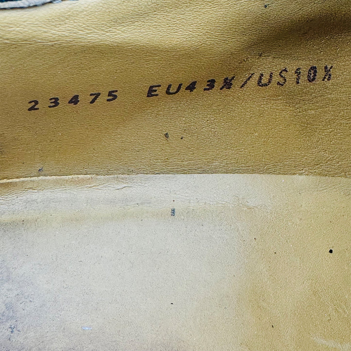 Magnanni Black Portugal Made Derby Shoes (Size 44) - 23475