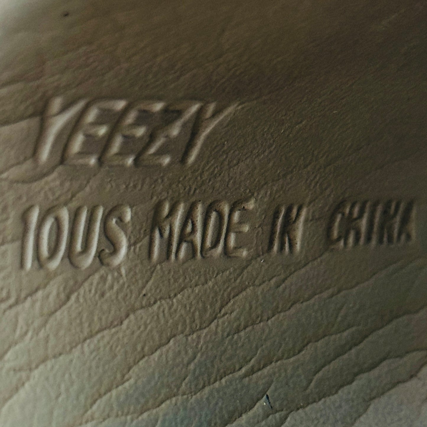 Adidas Yeezy Beige EVA Slides (Size 42)