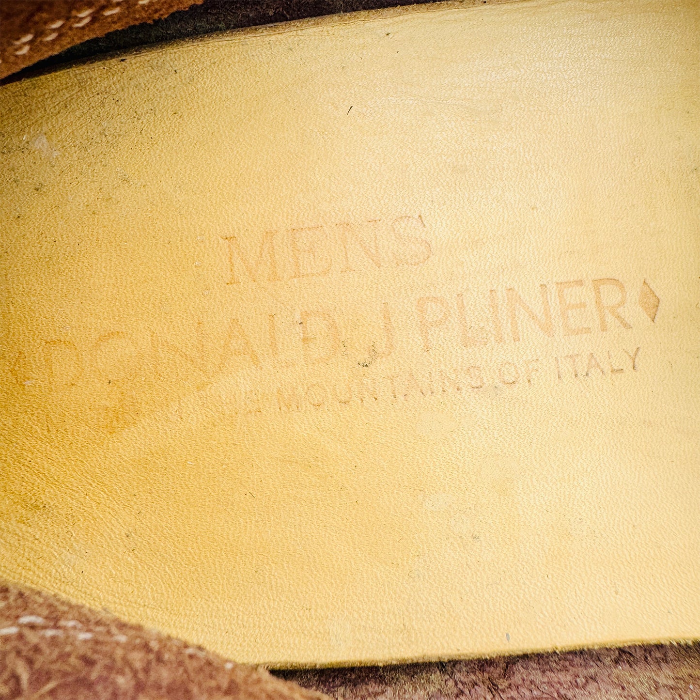 Donald J Pliner Men's Leather 'Mahogany' Driving Loafers (Size 42.5/43)