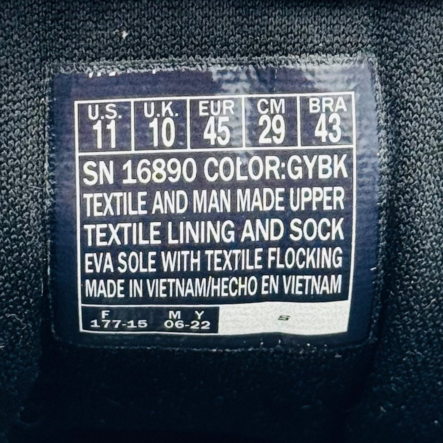 Skechers Summits Louvin Shoes (Size 45) - 16890 GYBK