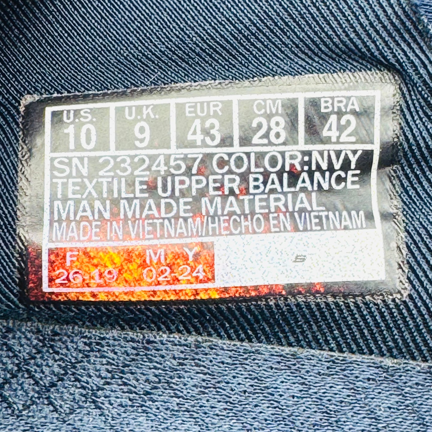 Skechers Summits High Range Shoes (Size 43) - 232457 NVY