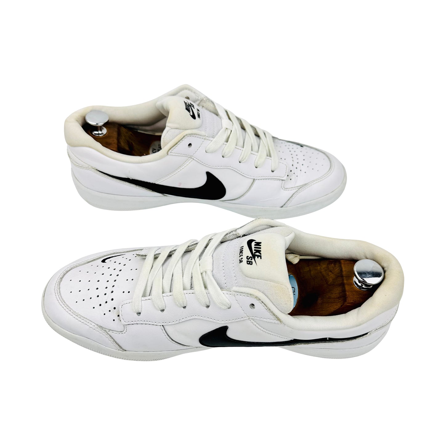 Nike SB Force 58 White Sneakers (Size 45.5) - DH7505-101