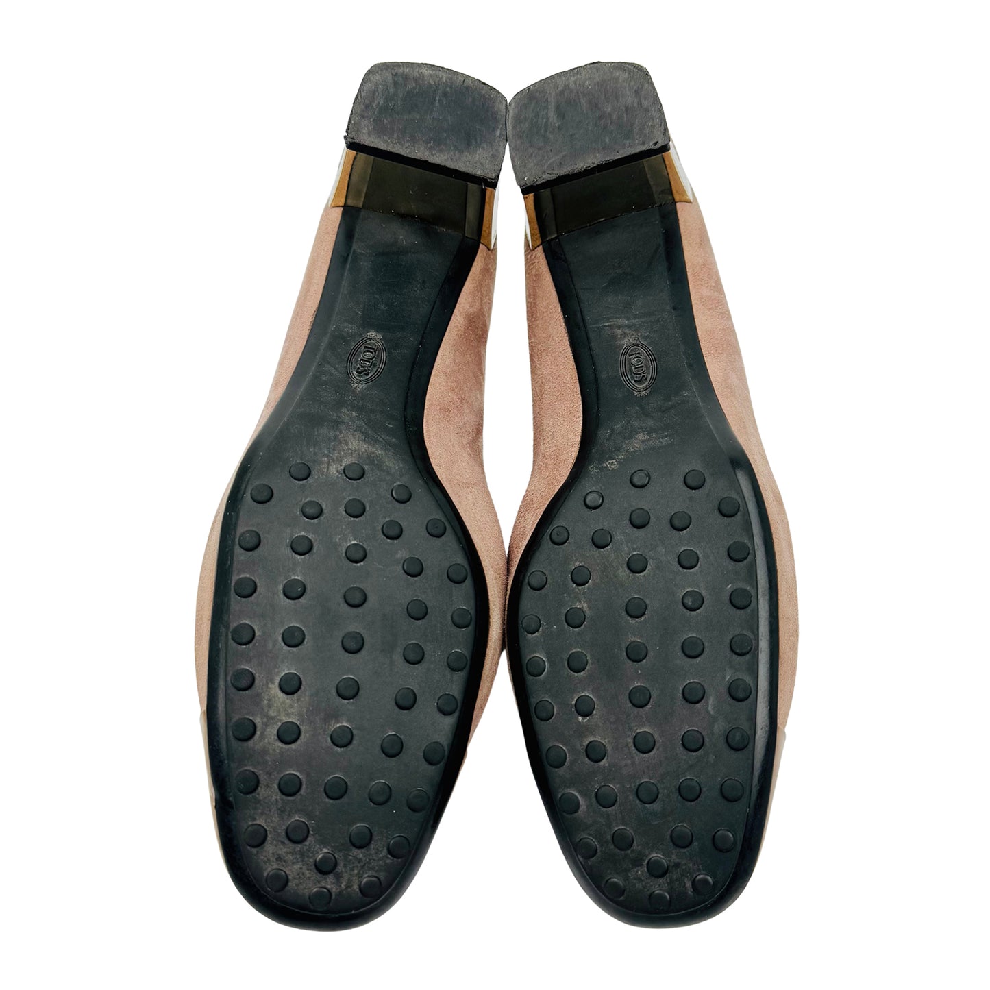 Tod's Women's 'Rose Beige' Formal Heels (Size 38.5)