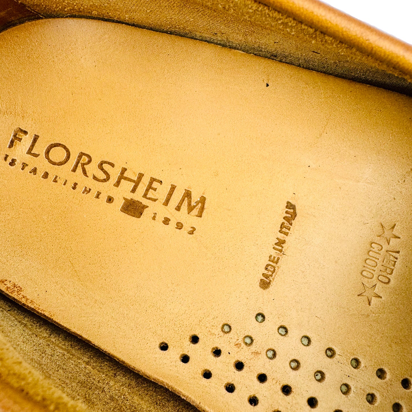 Florsheim Men's Tan Driving Moccasin (Size 43/43.5)