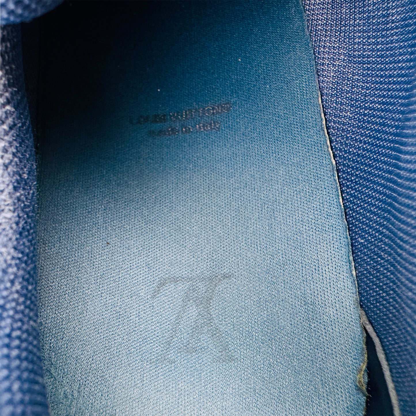 Louis Vuitton LV Trainer Crystal 'Marine' Sneakers (Size 41)