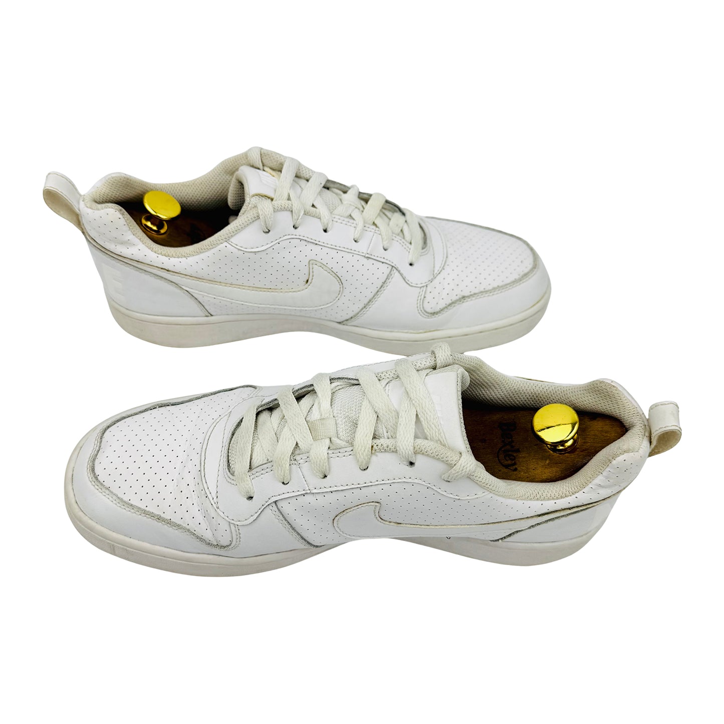 Nike Court Borough Low 'Triple White' Sneakers (Size 44) - 838937-111