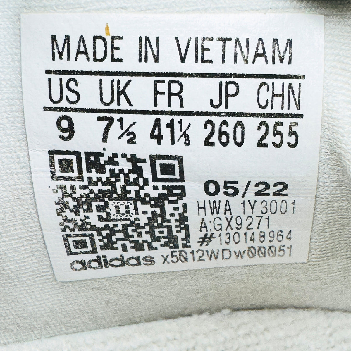 Adidas 4DFWD 2 Cloud White Shoes (Size 41.5) - GX9271
