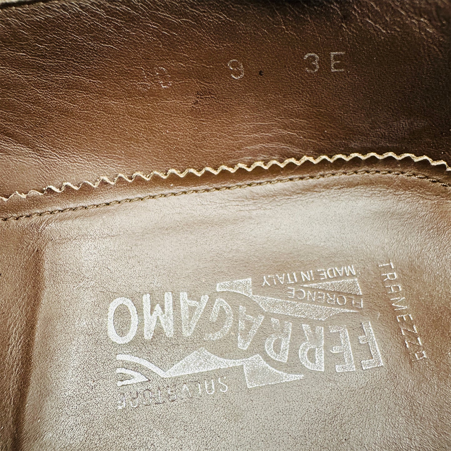 Salvatore Ferragamo Men's Black Penny Loafers (Size 43)