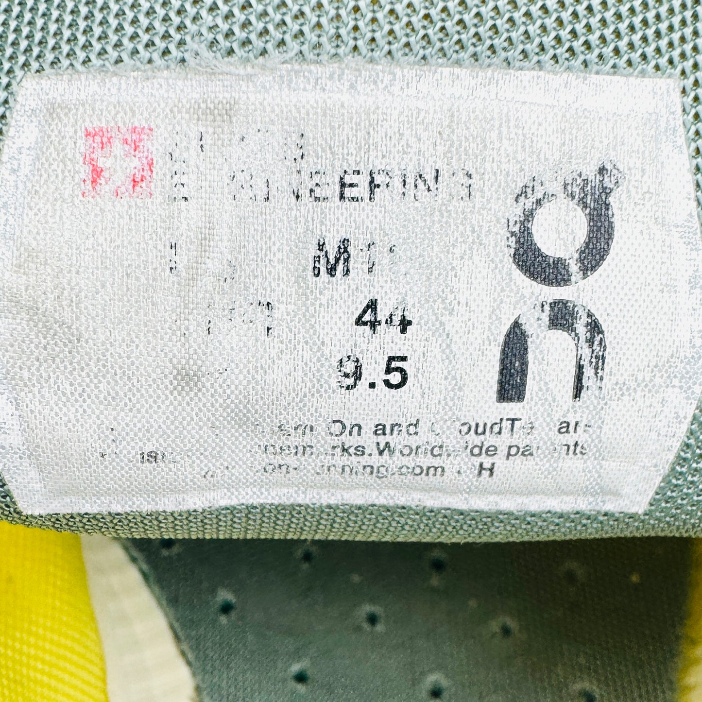 On Men's Cloudflow 'Citrus Sea' Shoes (Size 44) - 25.99782