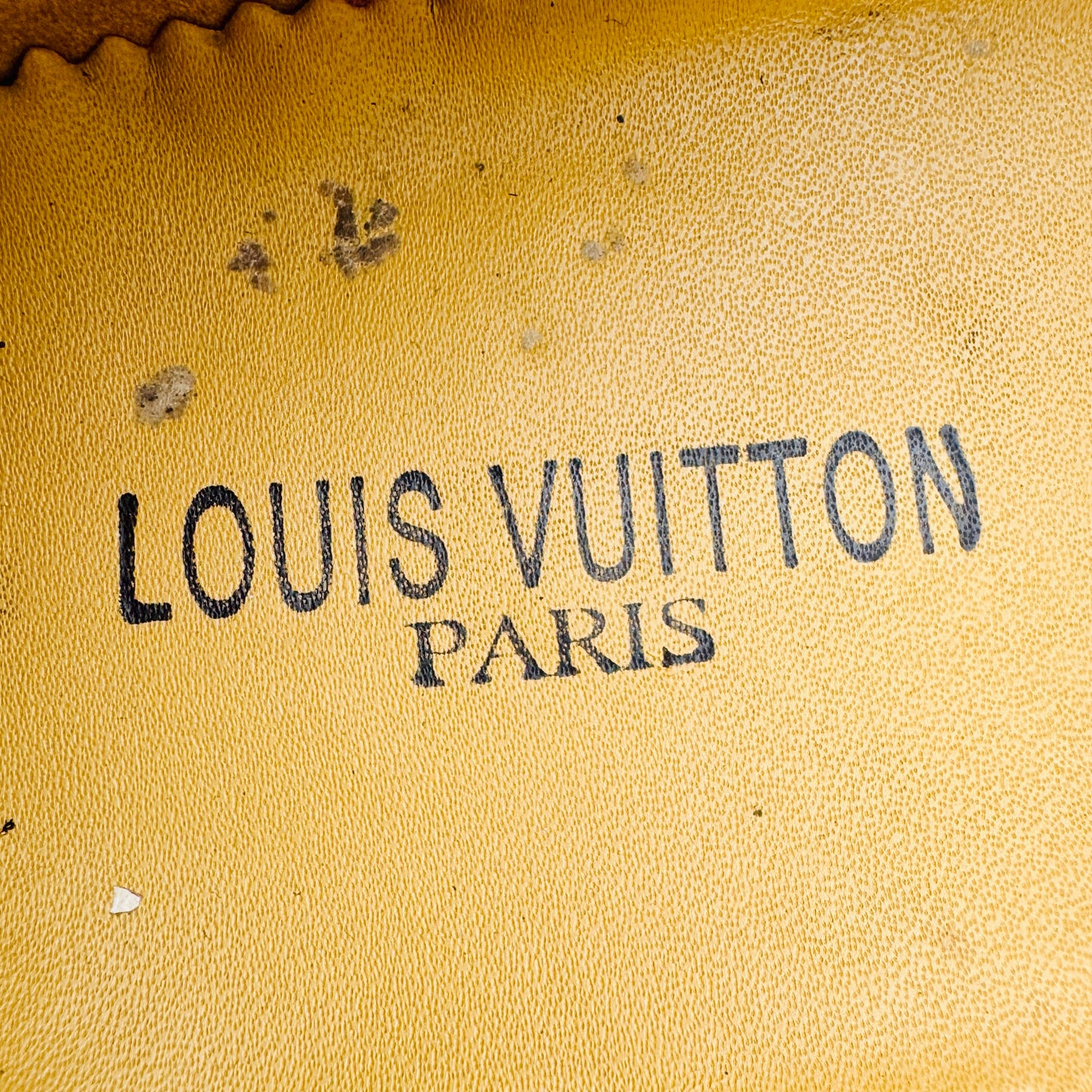 Louis Vuitton Men's Black Patent Leather Loafers (Size 42.5)