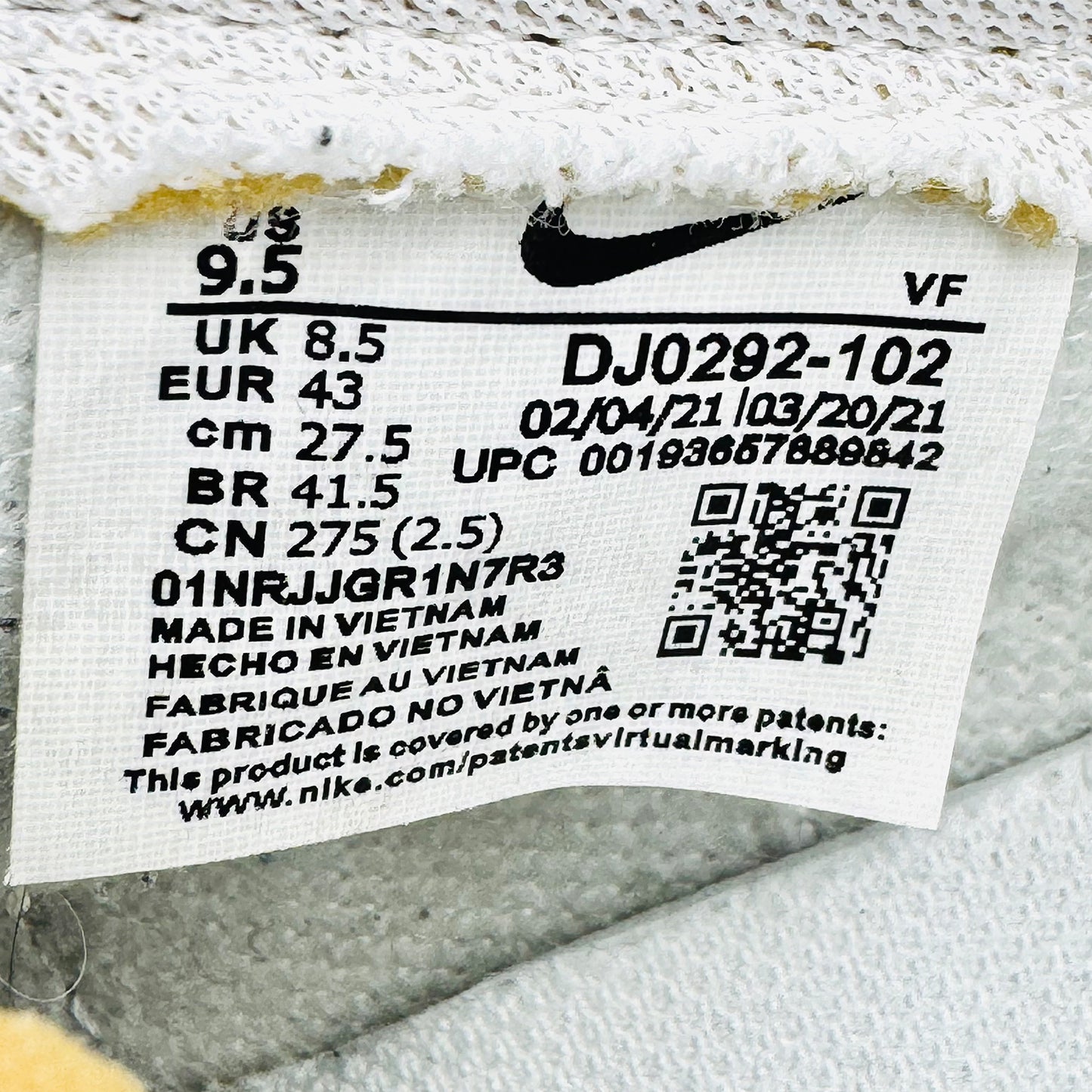 Nike Blazer Low Platform Sneakers (Size 43) - DJ0292-102