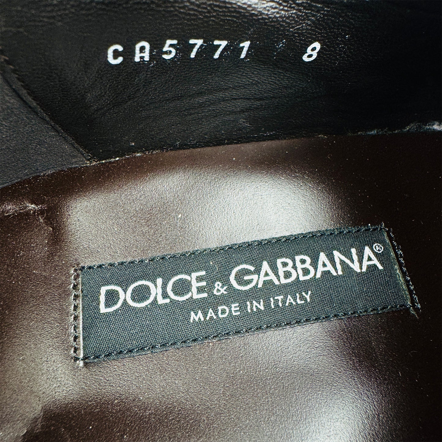Dolce & Gabbana Dark Brown Oxford Shoes (Size 42/42.5)