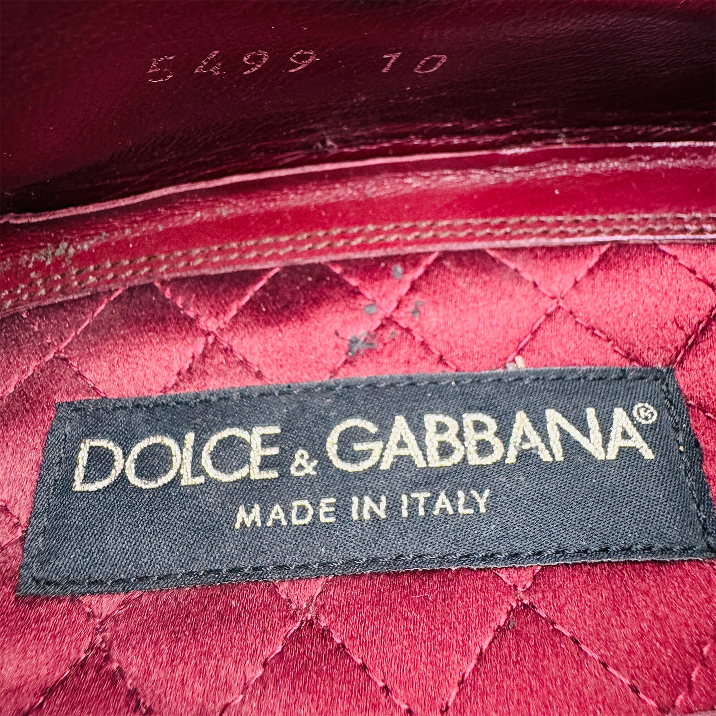 Dolce & Gabbana Men's Black Velvet Shoes (Size 44)