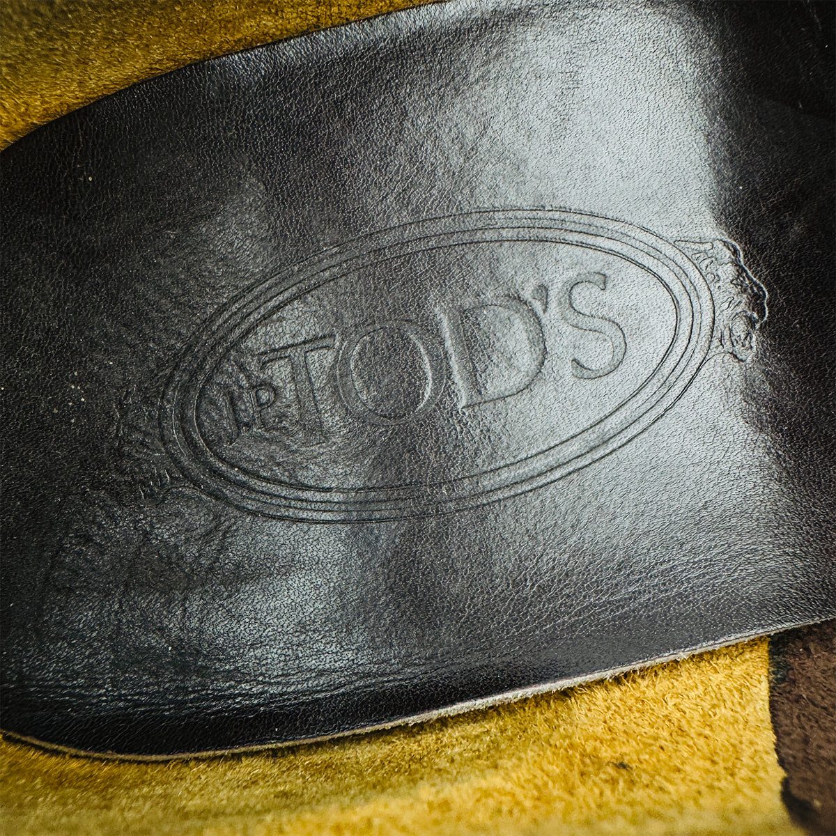 Tods Men's Dark Brown Leather Loafers (Size 43)