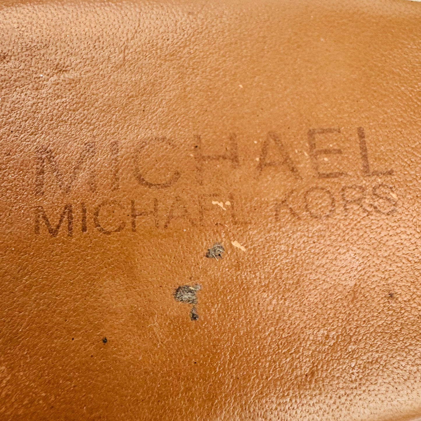 Michael Kors Aubrey Charm 'Tan' Thong Sandals (Size 39)