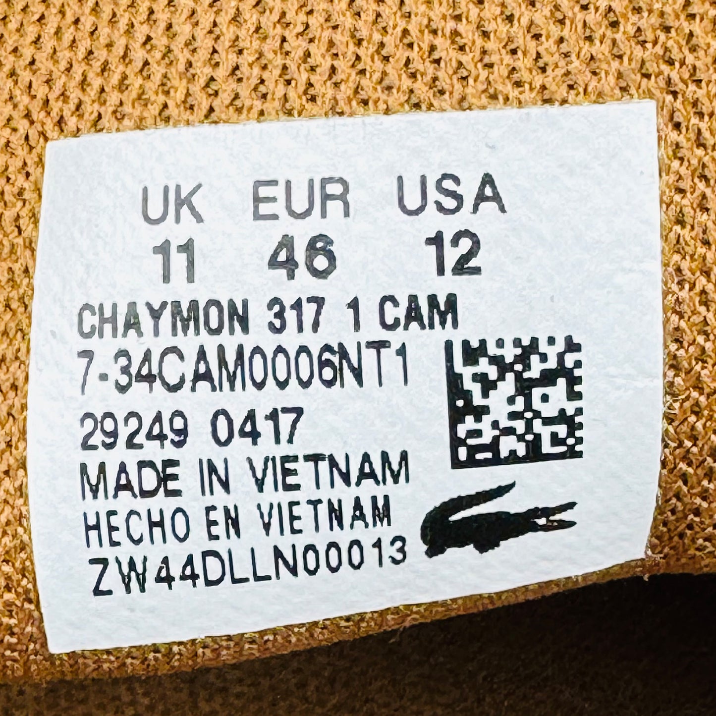 Lacoste Chaymon 317 1 CAM Sneakers (Size 46) - 7-34CAM0006NT1