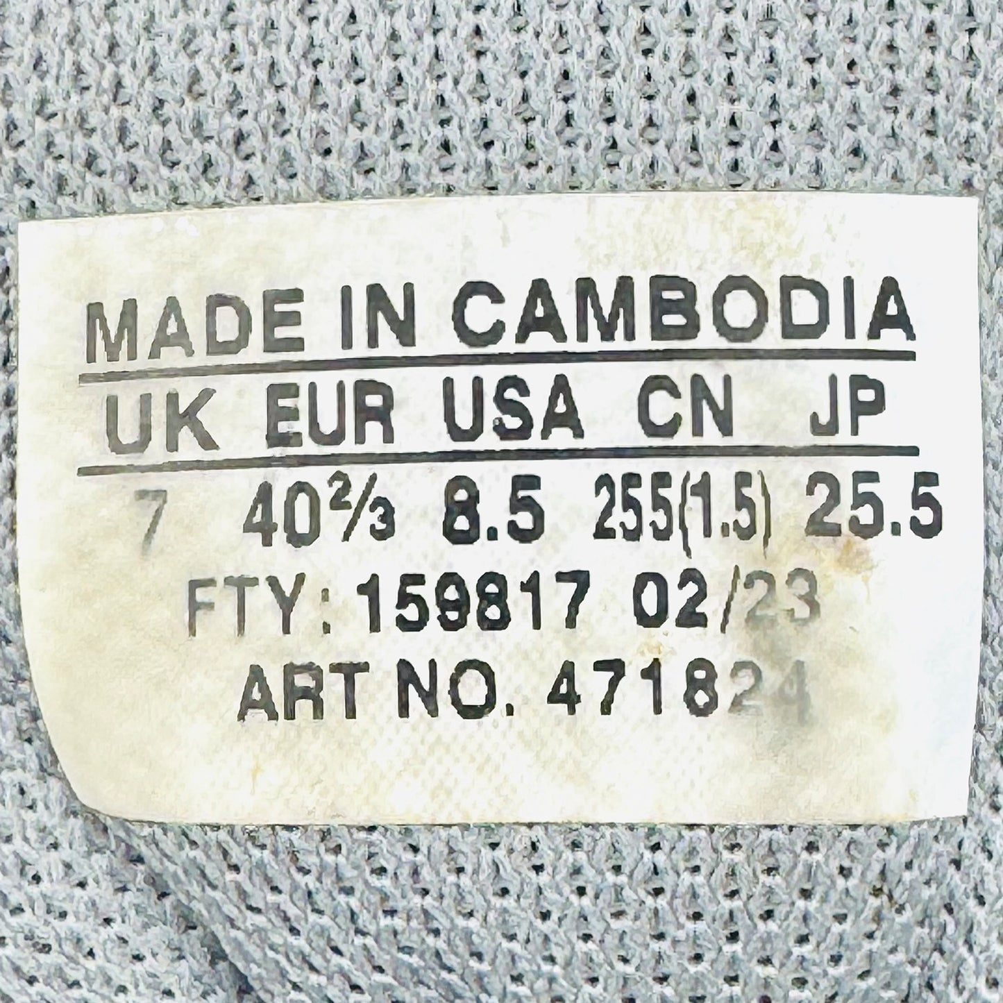 Salomon X Ward Leather Grey Shoes (Size 40.5) - 471824