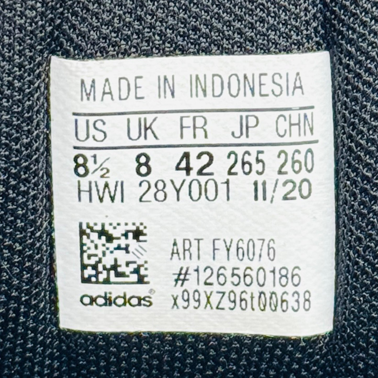 Adidas Entrap 'Black White' Sneakers (Size 42/42.5) - FY6076