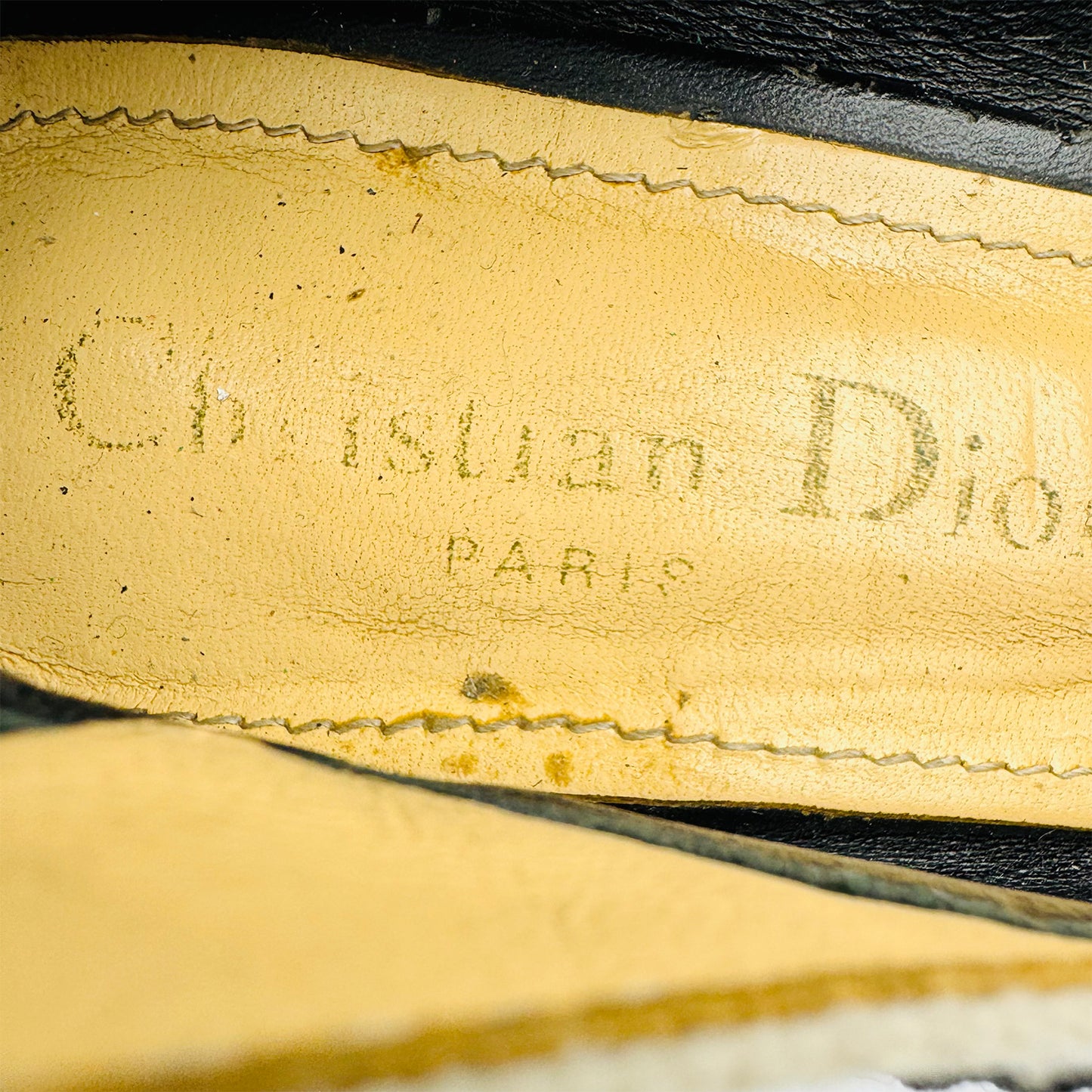 Christian Dior J’Adior Black Technical Fabric Pumps (Size 38/38.5)