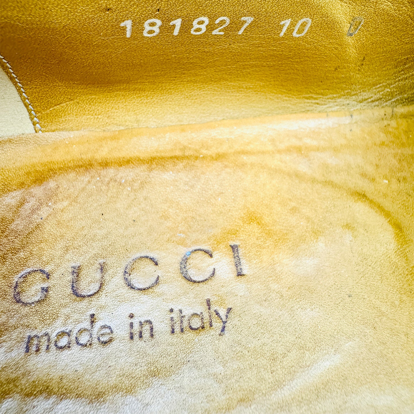 Gucci Men's Dark Brown GG Loafers (Size 44/44.5) - 181827