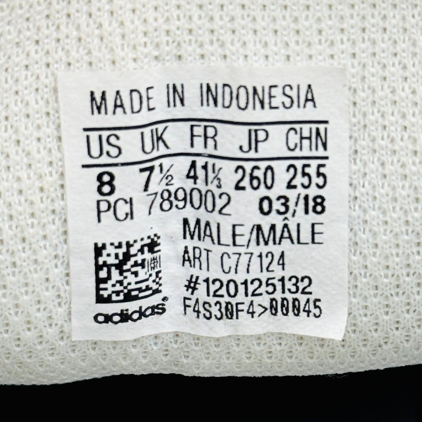 Adidas Superstar Cloud White Sneakers (Size 41.5/42) - C77124