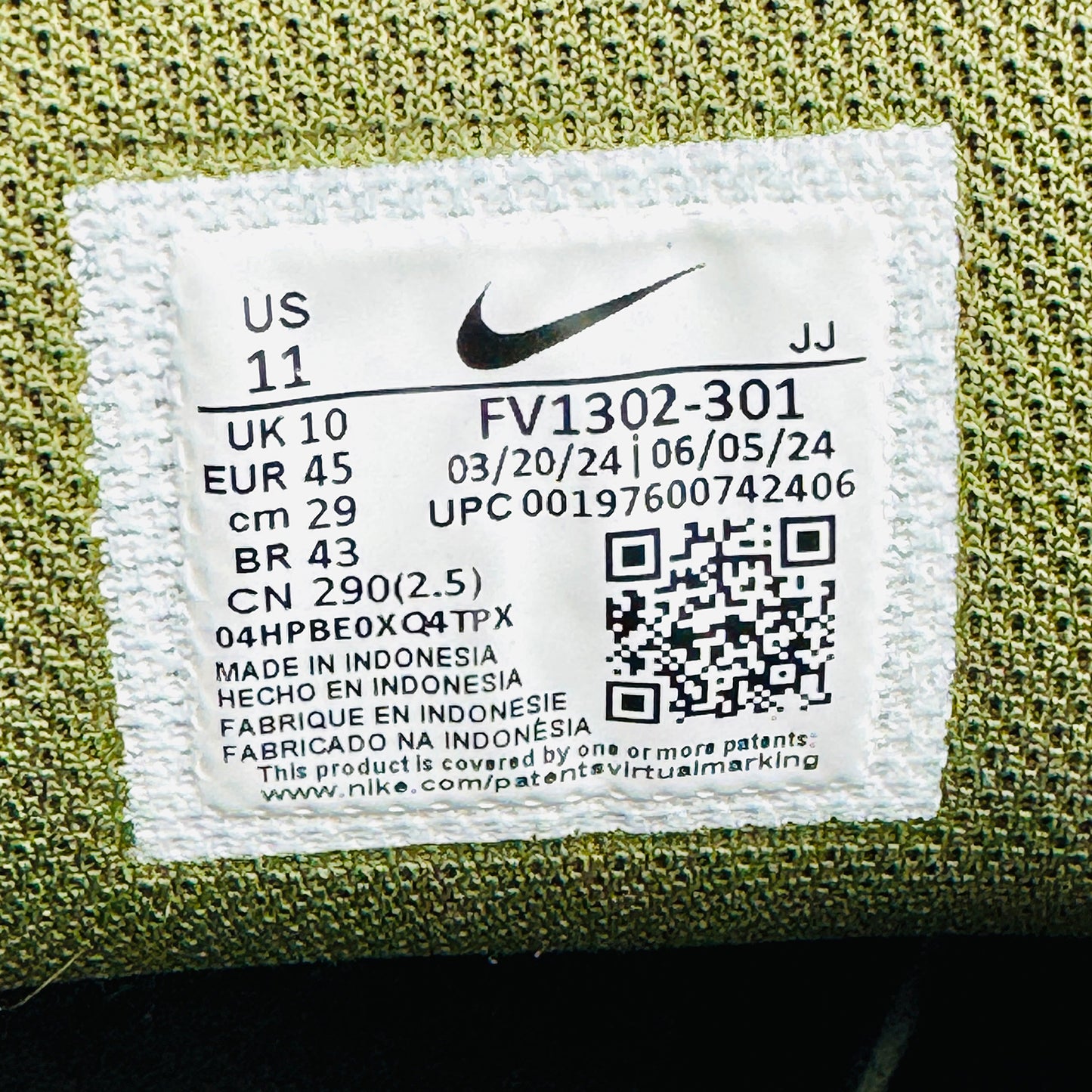 Nike Air Max Verse Shoes (Size 45) - FV1302-301