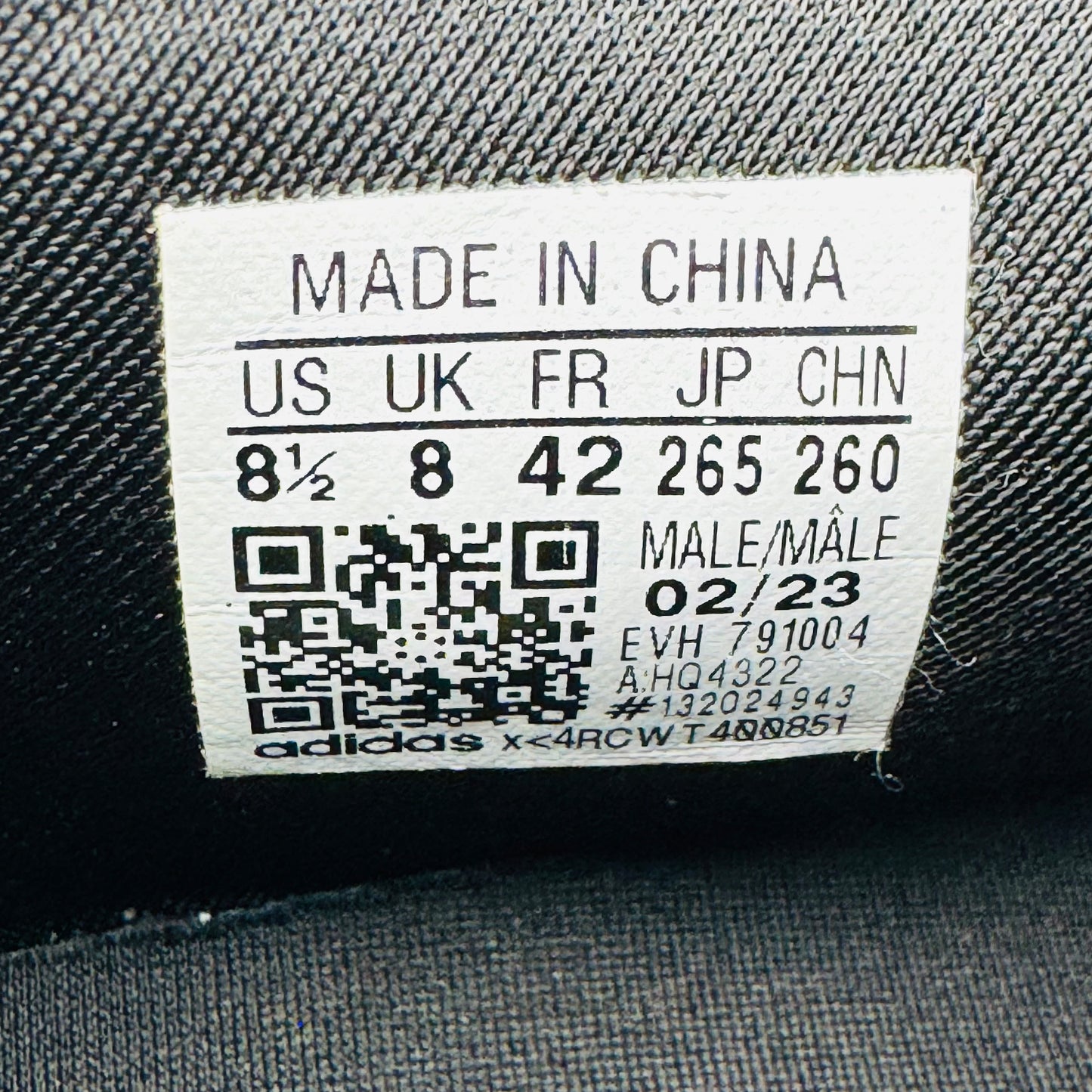 Adidas Men's AdiFOM Q 'Halo Blue' Shoes (Size 42) - HQ4322