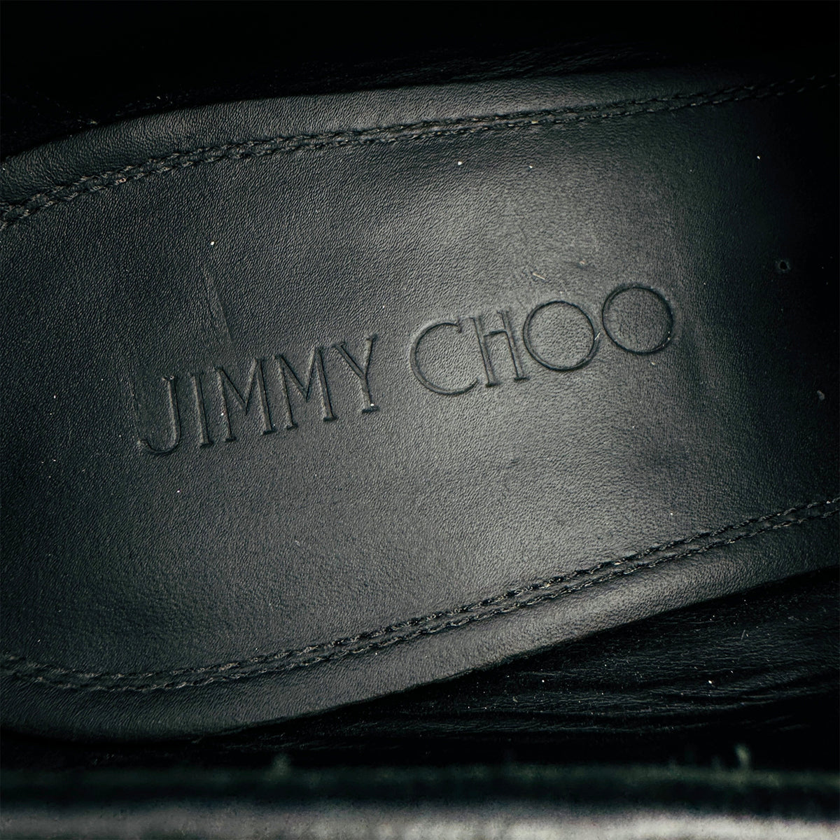 Jimmy Choo Thame Coarse Glitter Loafers (Size 44.5/45) - THAMECGFBLACK