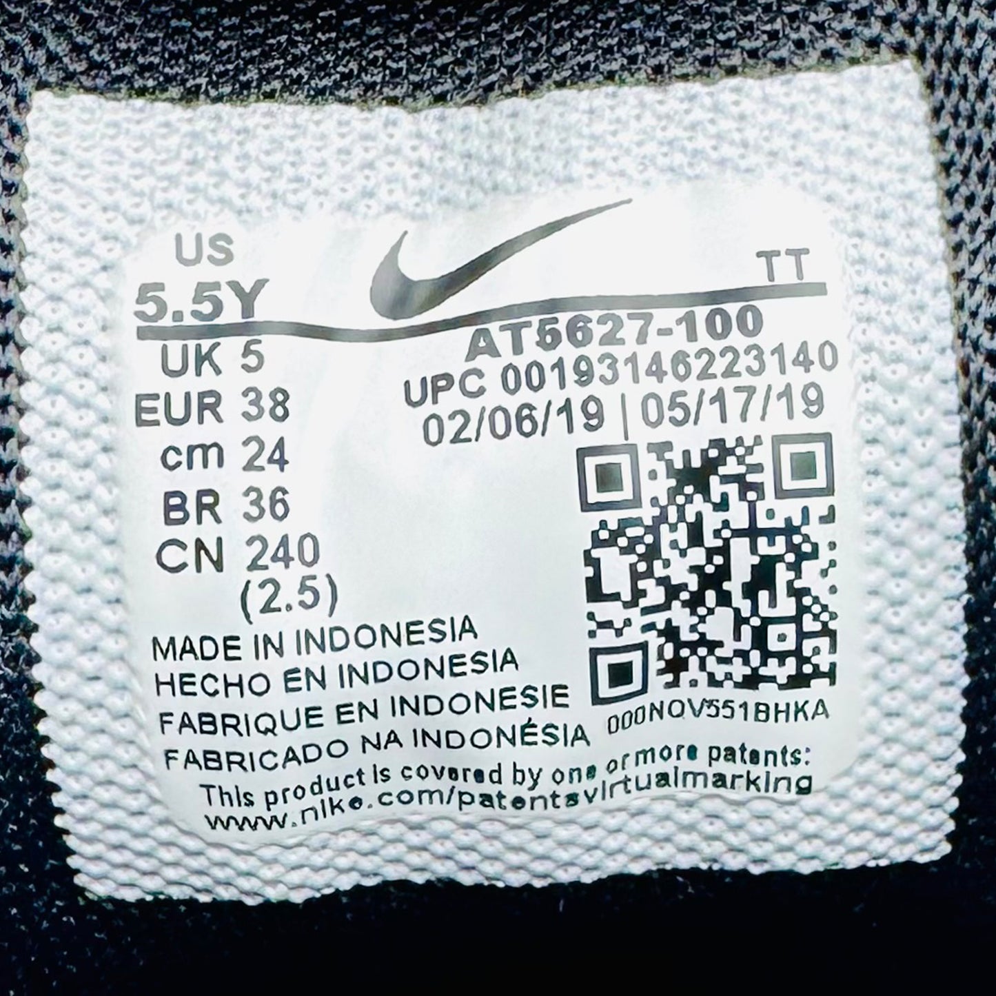 Nike Air Max 200 GS 'Bright Crimson' Shoes (Size 38) - AT5627-100