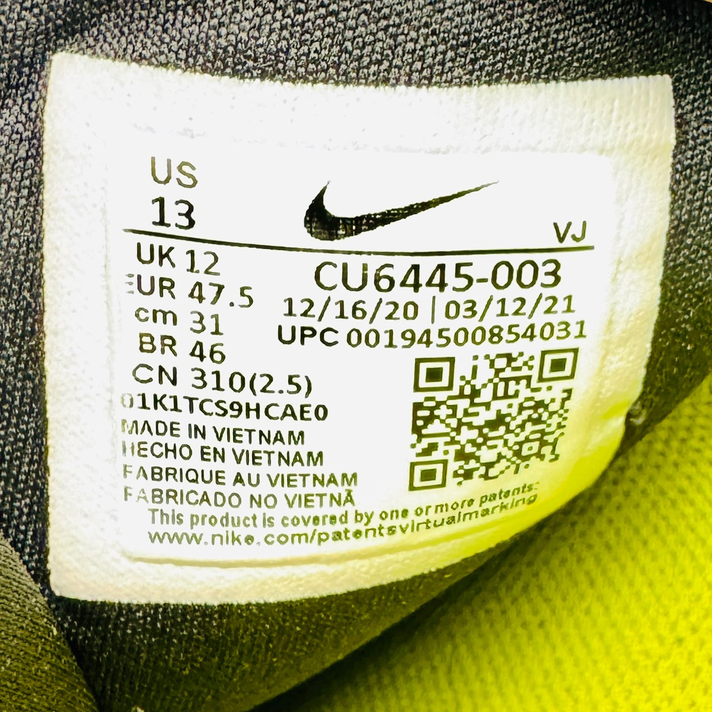 Nike Air Zoom SuperRep 2 Shoes (Size 47.5) - CU6445‑003