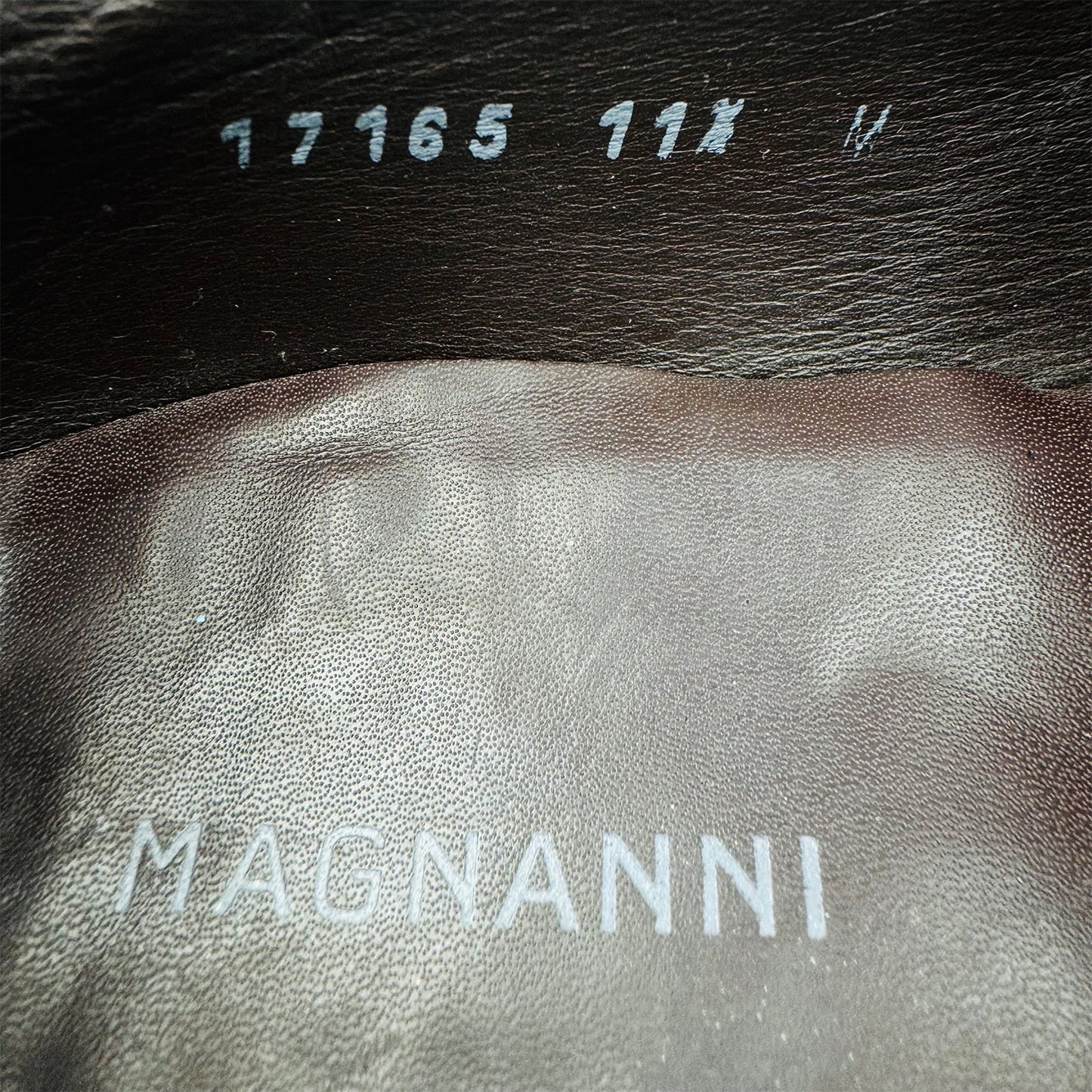 Magnanni Miengo Black Leather Loafers (Size 44.5/45) - 17165